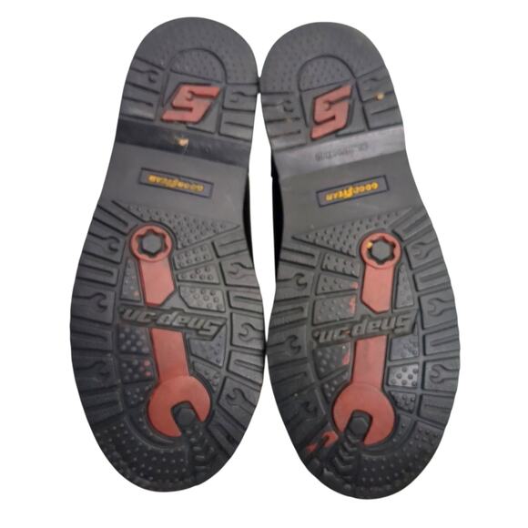 Snap On Tools Work Shoes - Tune Up Model - Black - Composite Toe - Size 14
